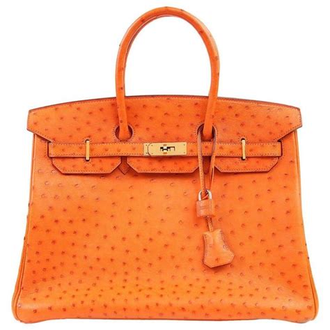 used hermes ostrich bag|worth handbags ostrich leather.